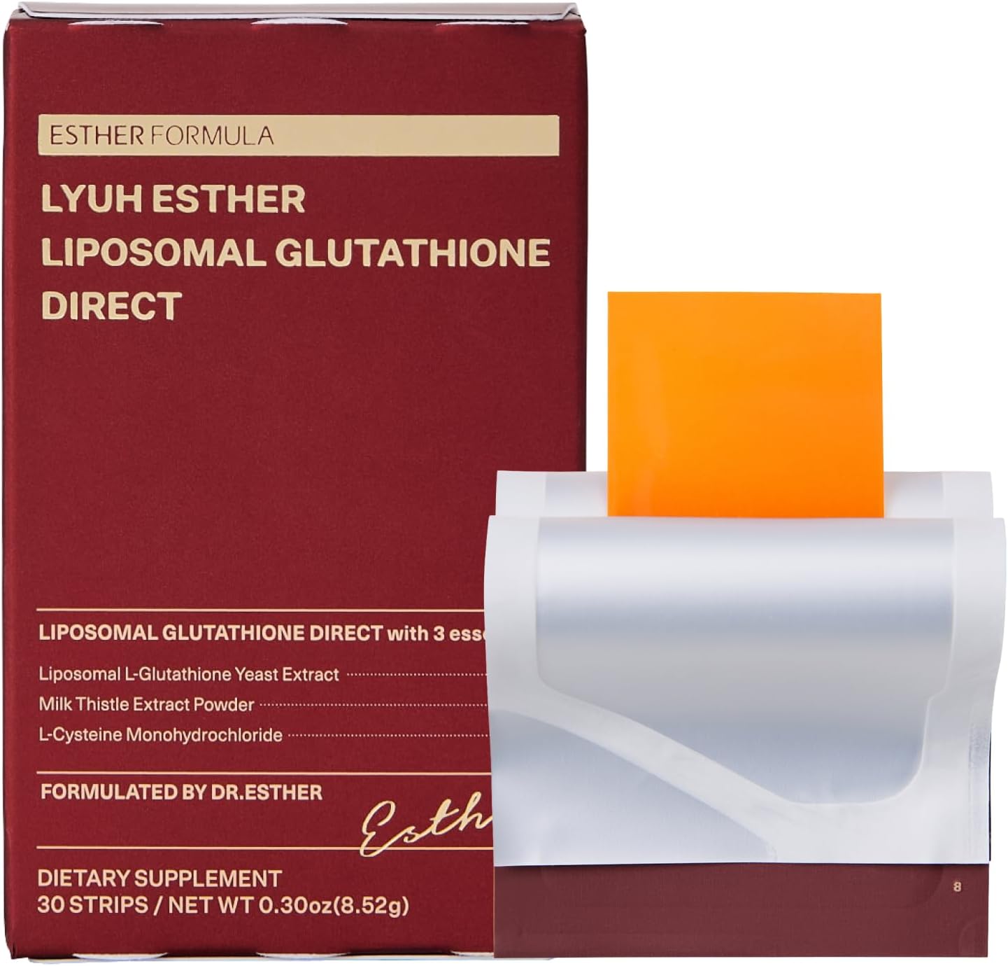 Liposomal Glutathione Oral Strips – Antioxidant Skin Support