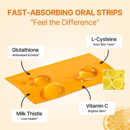 Liposomal Glutathione Oral Strips – Antioxidant Skin Support