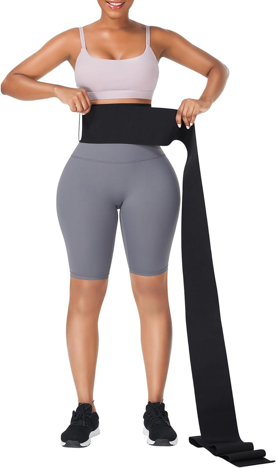 Women’s Waist Trainer Wrap – Adjustable Bandage Tummy Belt