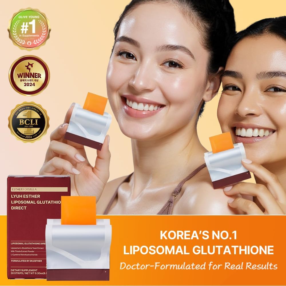 Liposomal Glutathione Oral Strips – Antioxidant Skin Support