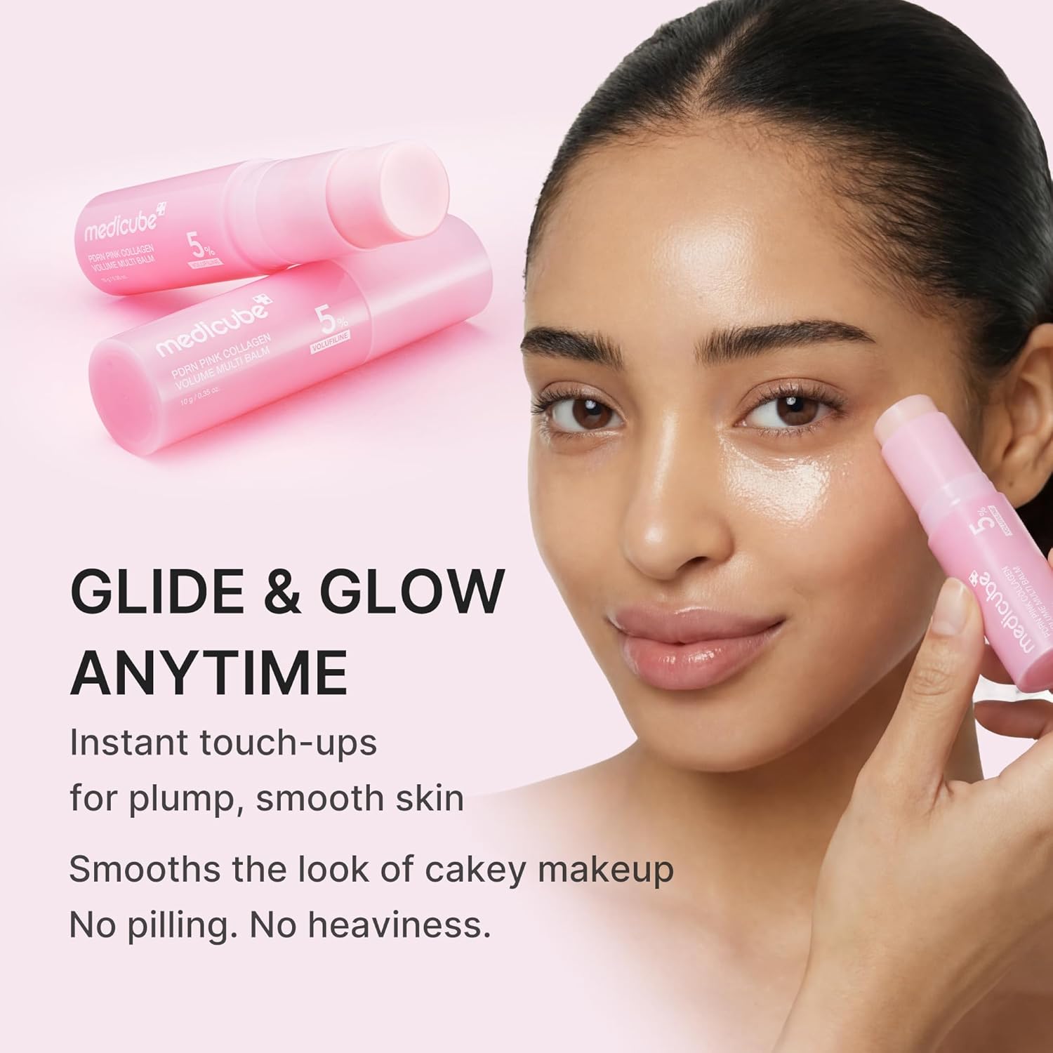PDRN Pink Collagen Multi Balm Stick – Plumping & Radiance