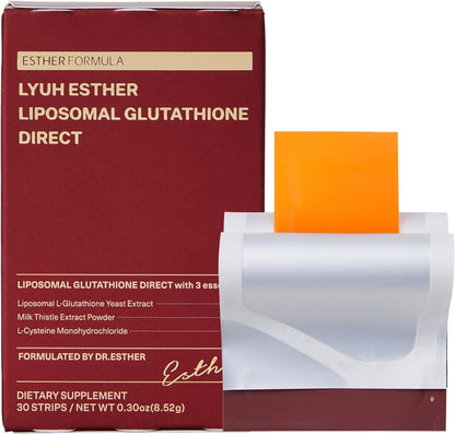 Liposomal Glutathione Oral Strips – Antioxidant Skin Support