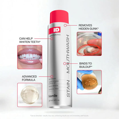 Stain Whitening Mouthwash with Hydrogen Peroxide 237 ml