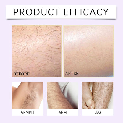 Gentle Peach Body Hair Removal Cream Kit for Sensitive Skin