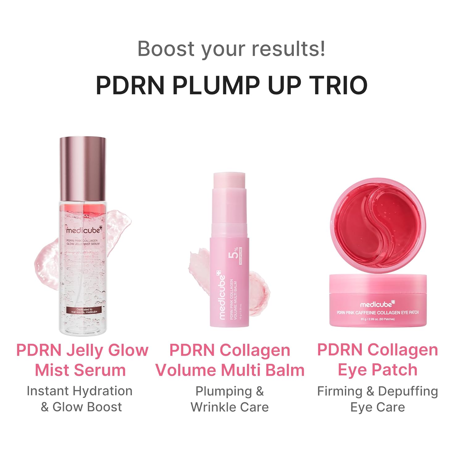 PDRN Pink Collagen Multi Balm Stick – Plumping & Radiance