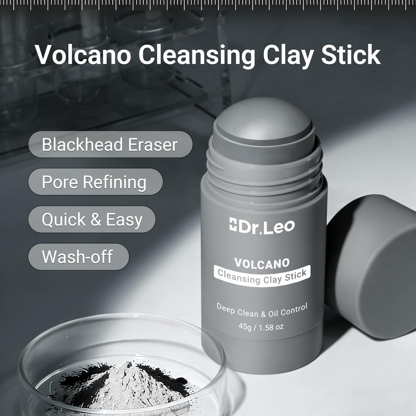 Deep Pore Cleansing Clay Mask Stick for Blackhead Removal