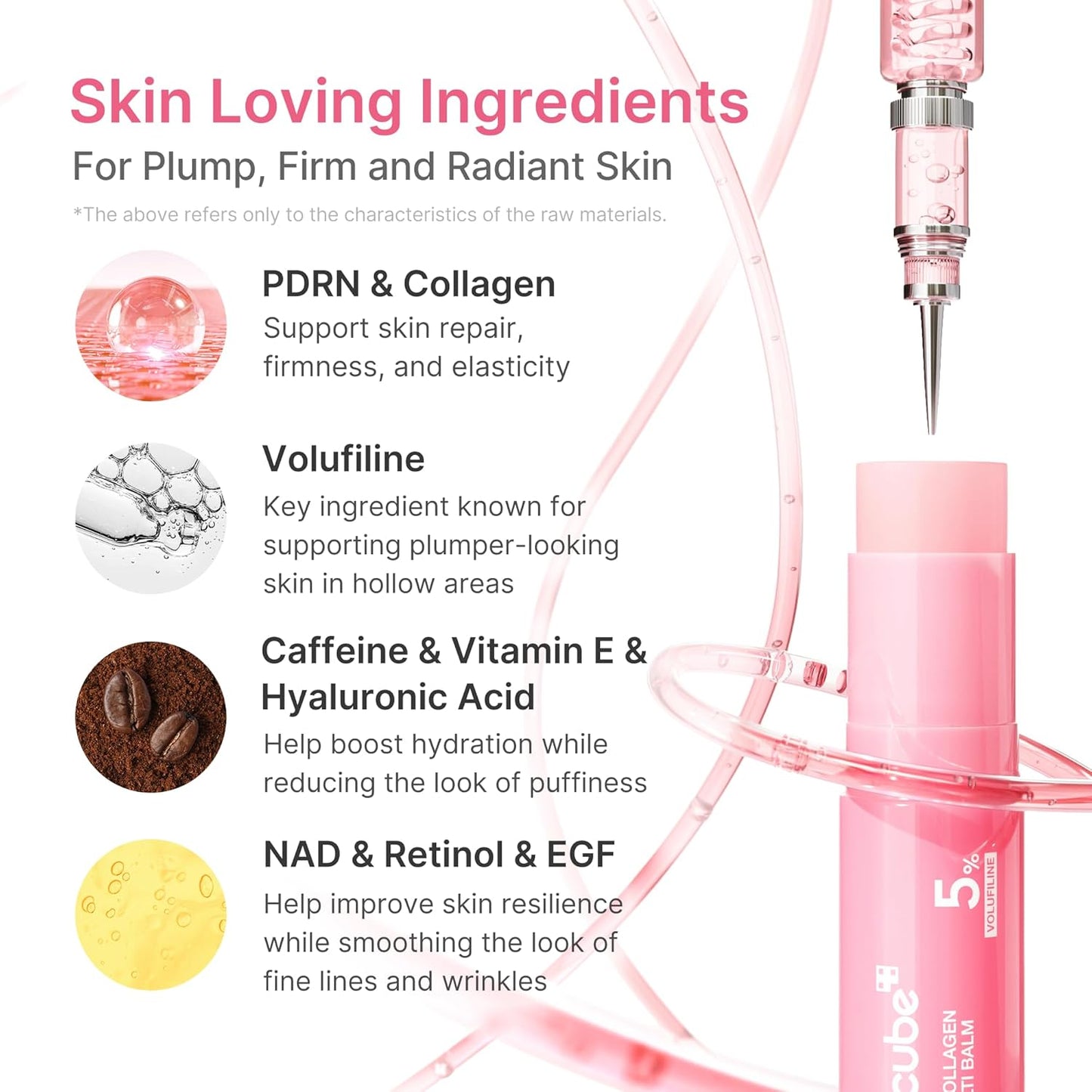 PDRN Pink Collagen Multi Balm Stick – Plumping & Radiance