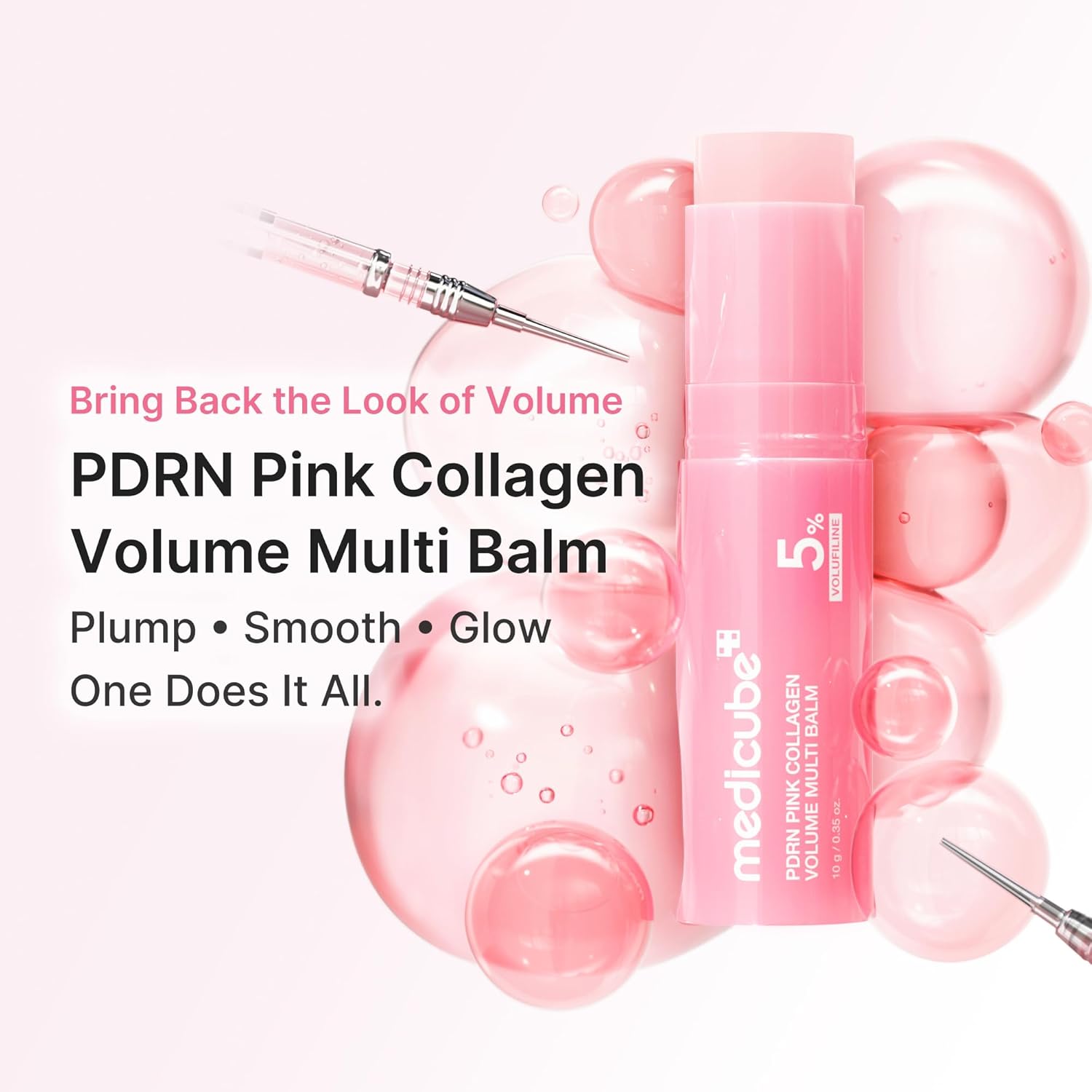 PDRN Pink Collagen Multi Balm Stick – Plumping & Radiance